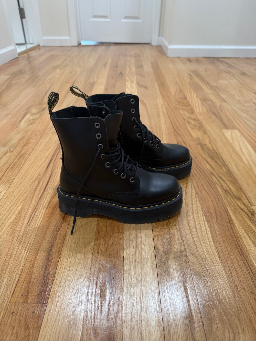Dr. Martens Black Platform Boots